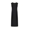 Peploum Women's Black Hester Lace Backless Dress In Black