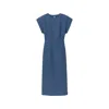 Peploum Women's Blue Isobue Dress In Blue