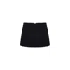 Peploum Women's Black / White Anne Bouny Contrast Weaving Skirt In White/black