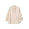 Peploum Women's Yellow / Orange Tampo Blouse In Yellow/orange