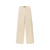 Peploum Women's Yellow / Orange Toba Trousers In Eggnog Yellow In Yellow/orange