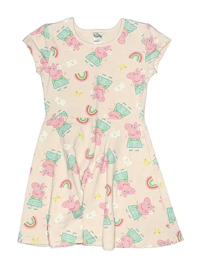 Pre-owned Peppa Pig Kids' Dress In Ivory