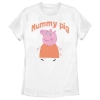 Peppa Pig Mummy Pig  Graphic T-shirt In White