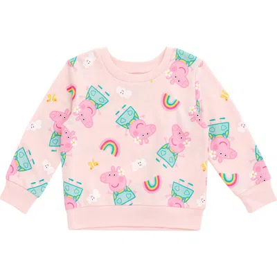 Peppa Pig Kids'  Pullover Sweatshirt In Pink
