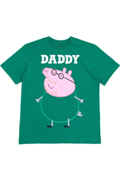 Peppa Pig Short Sleeve T-shirt In Green