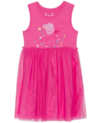Peppa Pig Kids' Toddler & Little Girls Full Of Magic Sleeveless Tutu Dress In Pink