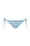 Pepper Cheeky String Bikini In Blue