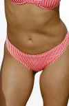 Pepper Classic Bikini Bottom In Red