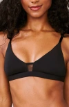 Pepper Limitless Wirefree Scoop Bra In Black