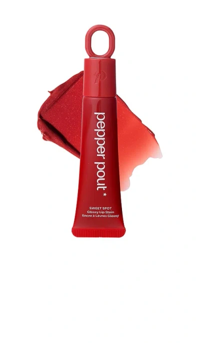 Pepper Pout Sweet Spot Glossy Lip Stain In Main Character