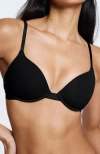 Pepper Supima® Cotton Lift Up Bra In Black