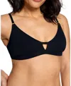 Pepper Supima Cotton Wirefree Bra In Black