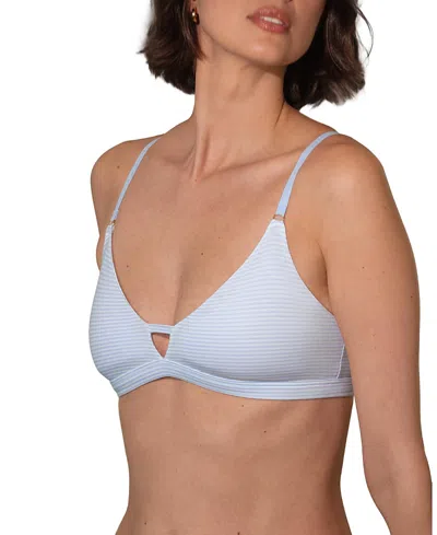 Pepper Supima Cotton Wirefree Bra In White