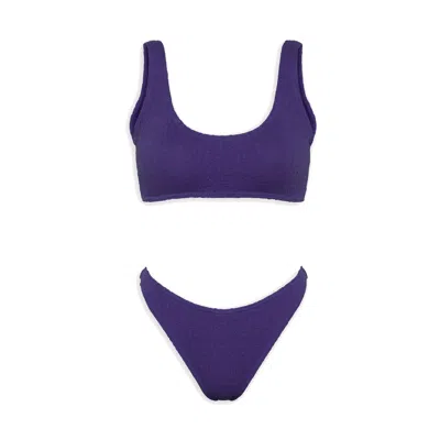 Pepper Vally Women's Pink / Purple Swimwear Bikini Bustier Purple