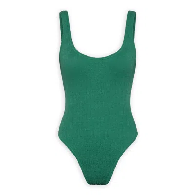Pepper Vally Women's Swimwear Onepiece Green