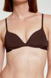 Pepper Zero-g Wirefree Lift Up Bra In Espresso