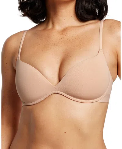 Pepper Zero-g Wirefree Lift Up Bra In Sand