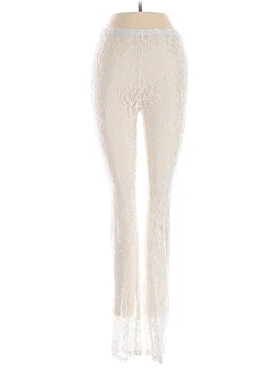 Pre-owned Peppermayo Active Pants In Ivory