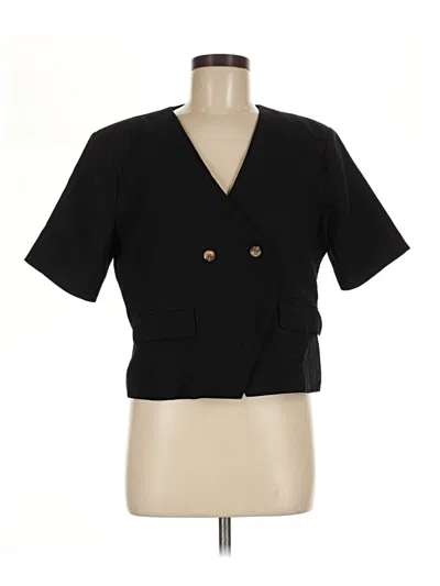Pre-owned Peppermayo Blazer Jacket In Black