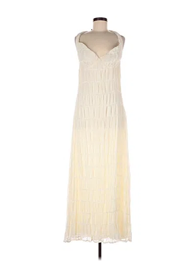 Pre-owned Peppermayo Casual Dress In Ivory