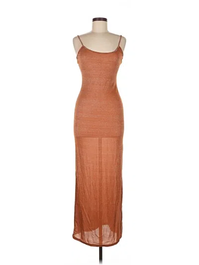 Pre-owned Peppermayo Casual Dress In Orange