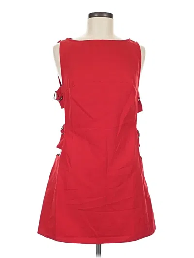 Pre-owned Peppermayo Casual Dress In Red