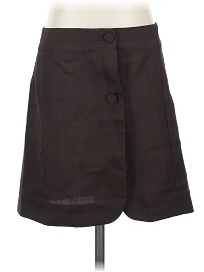 Pre-owned Peppermayo Casual Skirt In Brown
