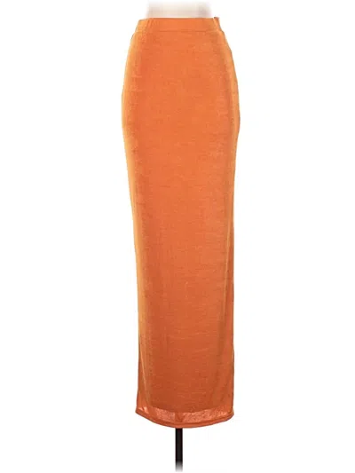 Pre-owned Peppermayo Casual Skirt In Orange