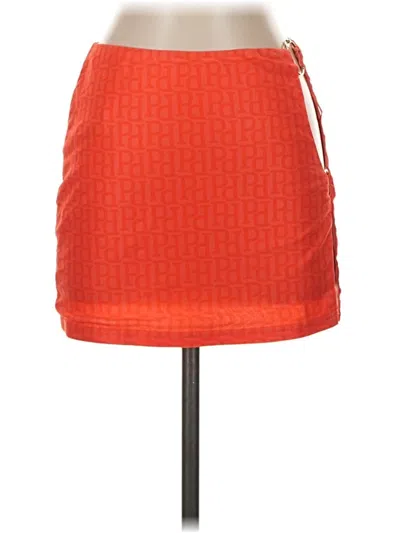 Pre-owned Peppermayo Casual Skirt In Orange