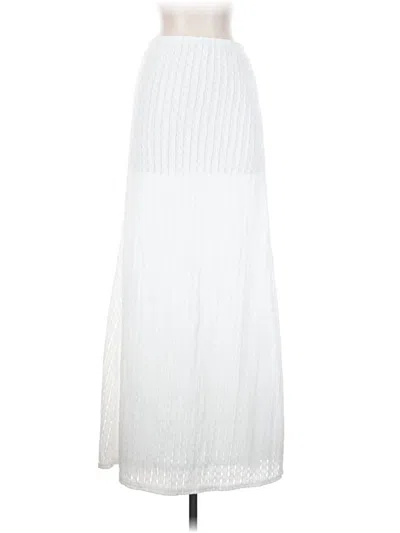 Pre-owned Peppermayo Casual Skirt In White