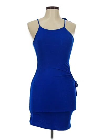 Pre-owned Peppermayo Cocktail Dress In Blue