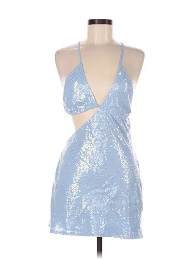 Pre-owned Peppermayo Cocktail Dress In Blue