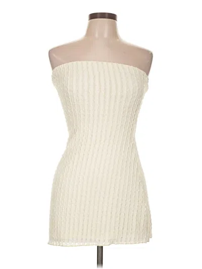 Pre-owned Peppermayo Cocktail Dress In Ivory