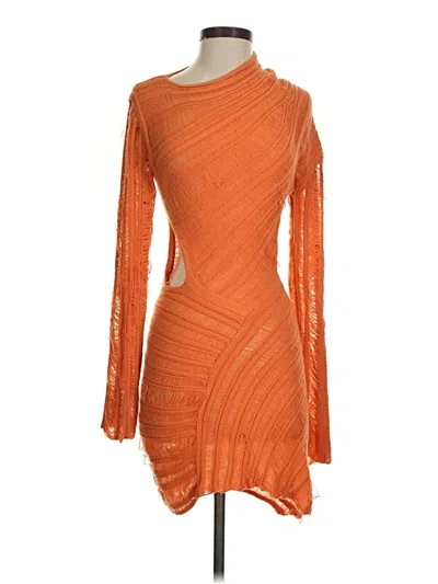 Pre-owned Peppermayo Cocktail Dress In Orange