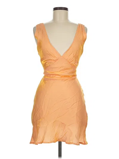 Pre-owned Peppermayo Cocktail Dress In Orange
