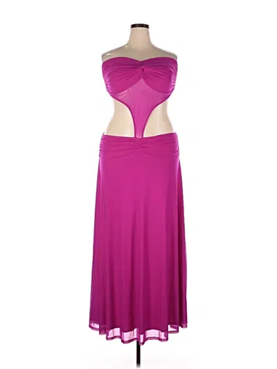 Pre-owned Peppermayo Cocktail Dress In Purple