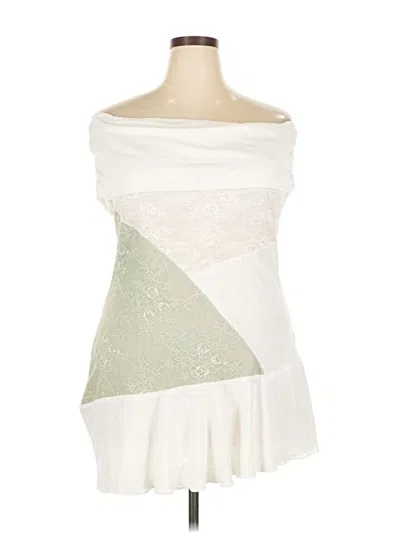 Pre-owned Peppermayo Cocktail Dress In White