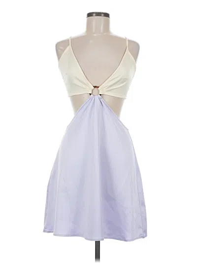 Pre-owned Peppermayo Cocktail Dress In White