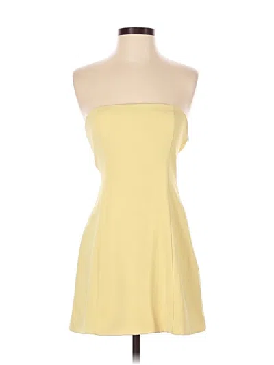 Pre-owned Peppermayo Cocktail Dress In Yellow