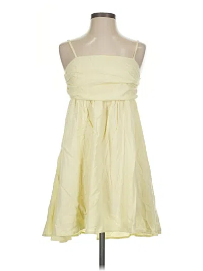 Pre-owned Peppermayo Cocktail Dress In Yellow