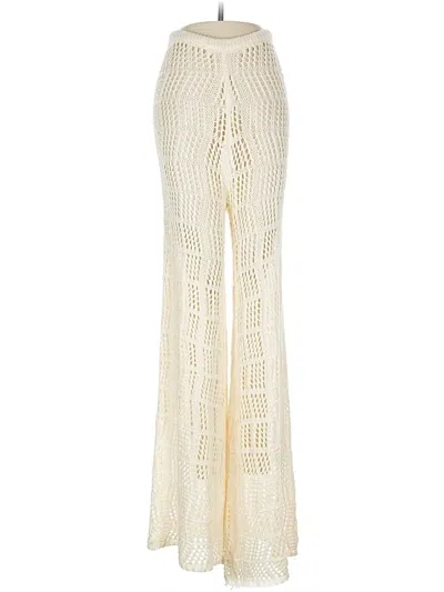 Pre-owned Peppermayo Dress Pants In White