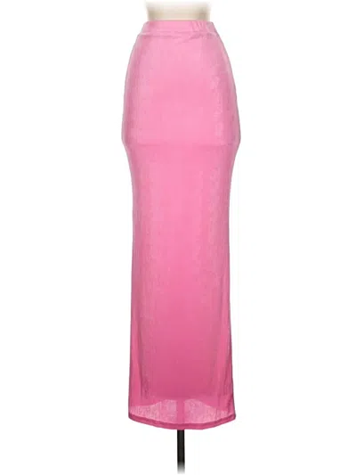 Pre-owned Peppermayo Formal Skirt In Pink