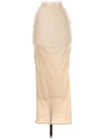 Pre-owned Peppermayo Formal Skirt In White