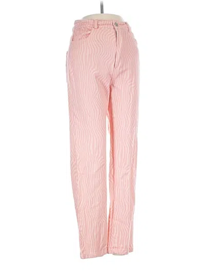 Pre-owned Peppermayo Jeggings In Pink