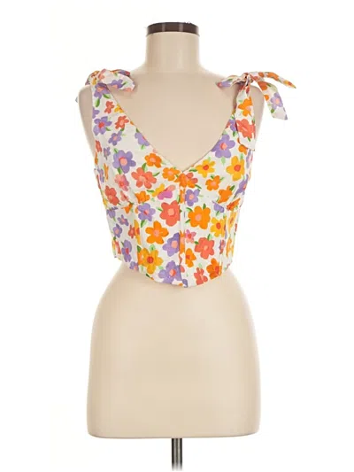 Pre-owned Peppermayo Sleeveless Blouse In Orange