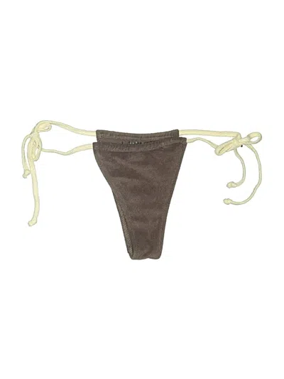 Pre-owned Peppermayo Swimsuit Bottoms In Brown