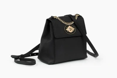 Pepperton Collection Euphrates Mini Backpack In Black