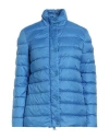 Peprai Woman Down Jacket Light Blue Size Xl Polyester