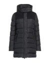 Peprai Woman Down Jacket Black Size Xl Polyester In Black