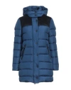 Peprai Woman Down Jacket Blue Size L Polyester